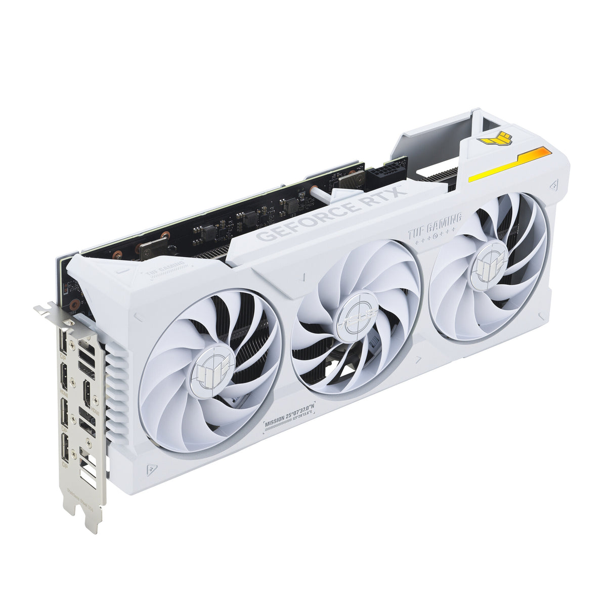 ASUS TUF Gaming White OC Edition - NVIDIA 16 GB GDDR6X GeForce RTX 4070 Ti SUPER graphics card