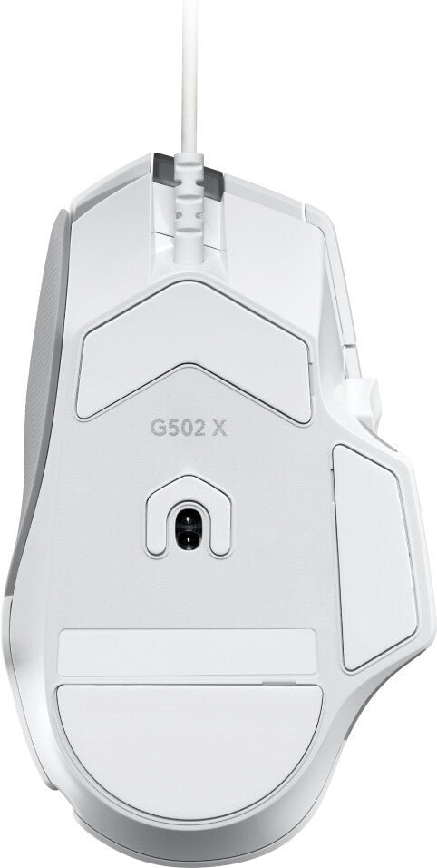 Logitech G G502 X Gaming Mouse in White - 25,600 DPI