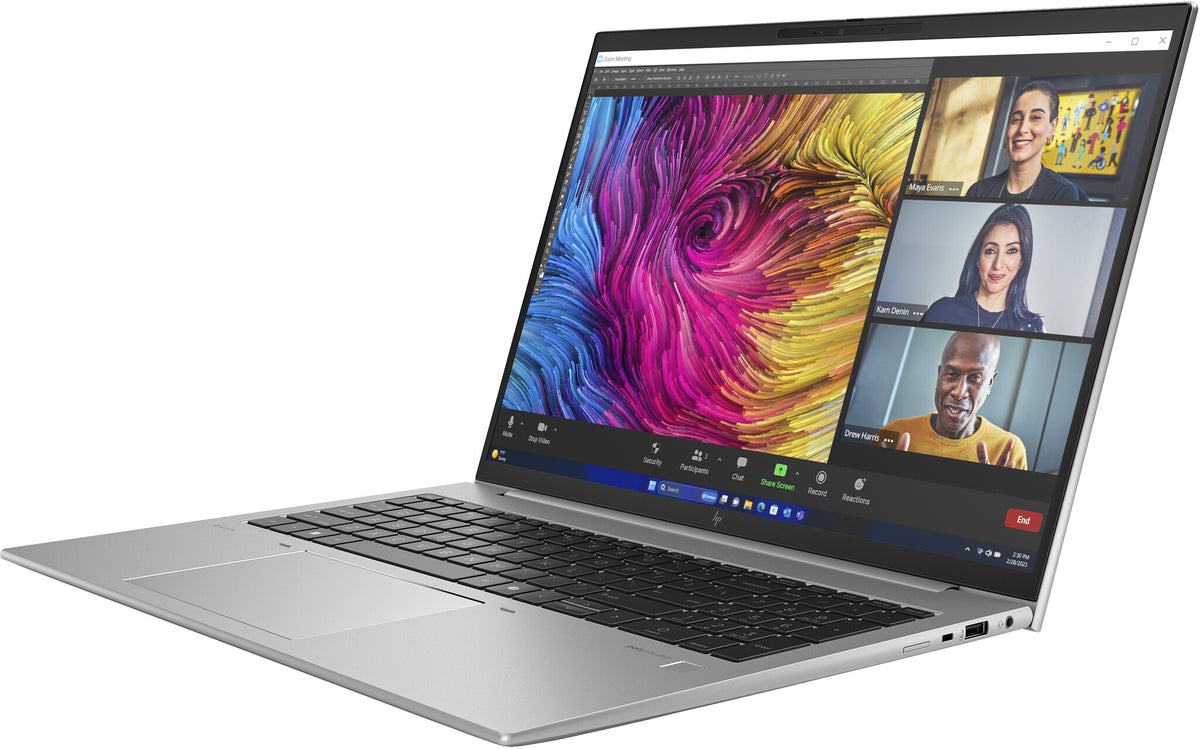 HP ZBook Firefly 16 G11 Laptop - 40.6 cm (16") - Intel Core Ultra 7 155H - 32 GB DDR5-SDRAM - 1 TB SSD - NVIDIA RTX A500 - Wi-Fi 6E - Windows 11 Pro - Silver