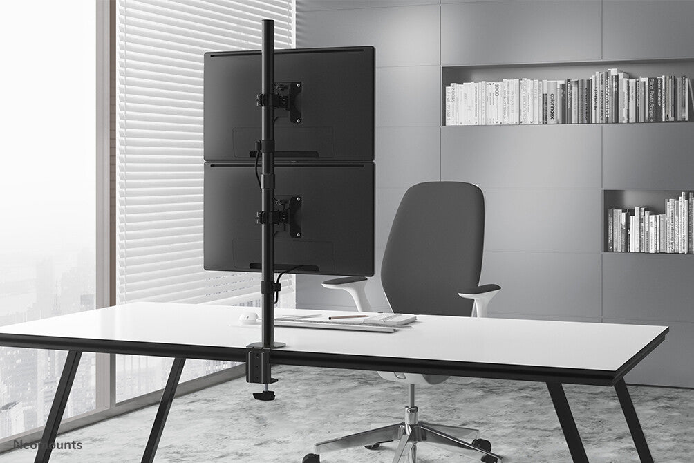 Neomounts FPMA-D550DVBLACK - Desk monitor mount for 25.4 cm (10") to 81.3 cm (32")
