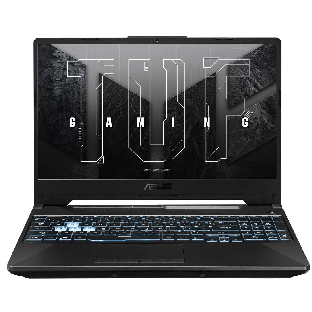 ASUS TUF Gaming F15 Laptop - 39.6 cm (15.6") - Intel® Core™ i5-11400H - 8 GB DDR4-SDRAM - 512 GB SSD - NVIDIA GeForce RTX 2050 - Wi-Fi 6 - Windows 11 Home - Black