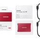 Samsung Portable SSD T7 in Red - 500 GB