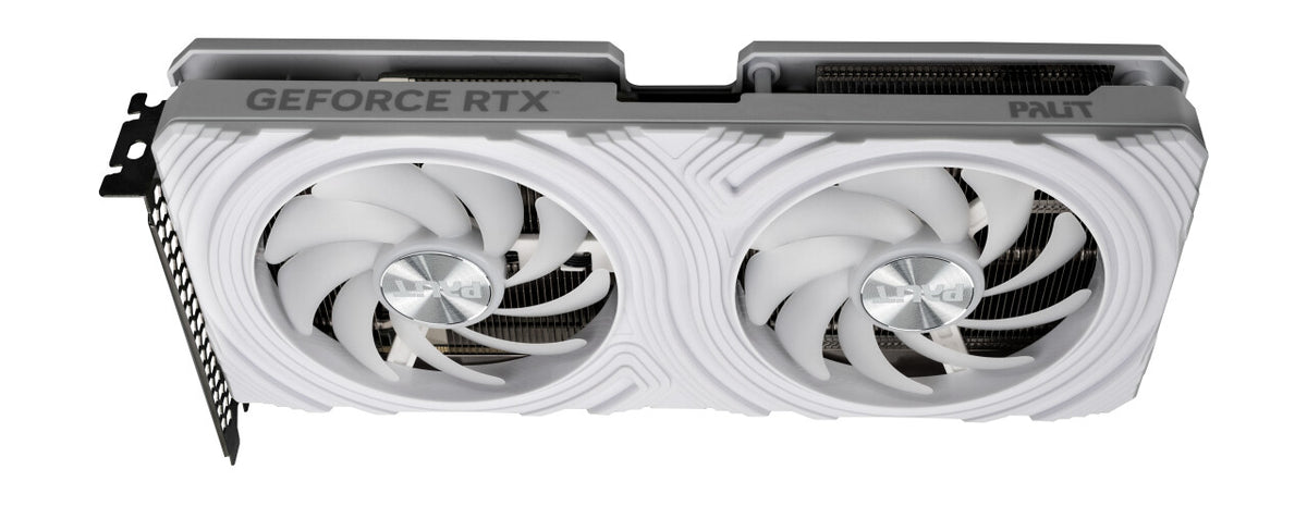 Palit WHITE - NVIDIA 8 GB GDDR6 GeForce RTX 4060 Ti graphics card