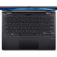 Acer TravelMate Spin B3 - 29.5cm (11.6") - Touchscreen - Intel® N N200 - 8 GB DDR5-SDRAM - 256 GB SSD - Wi-Fi 6E - Windows 11 Pro Education - Black