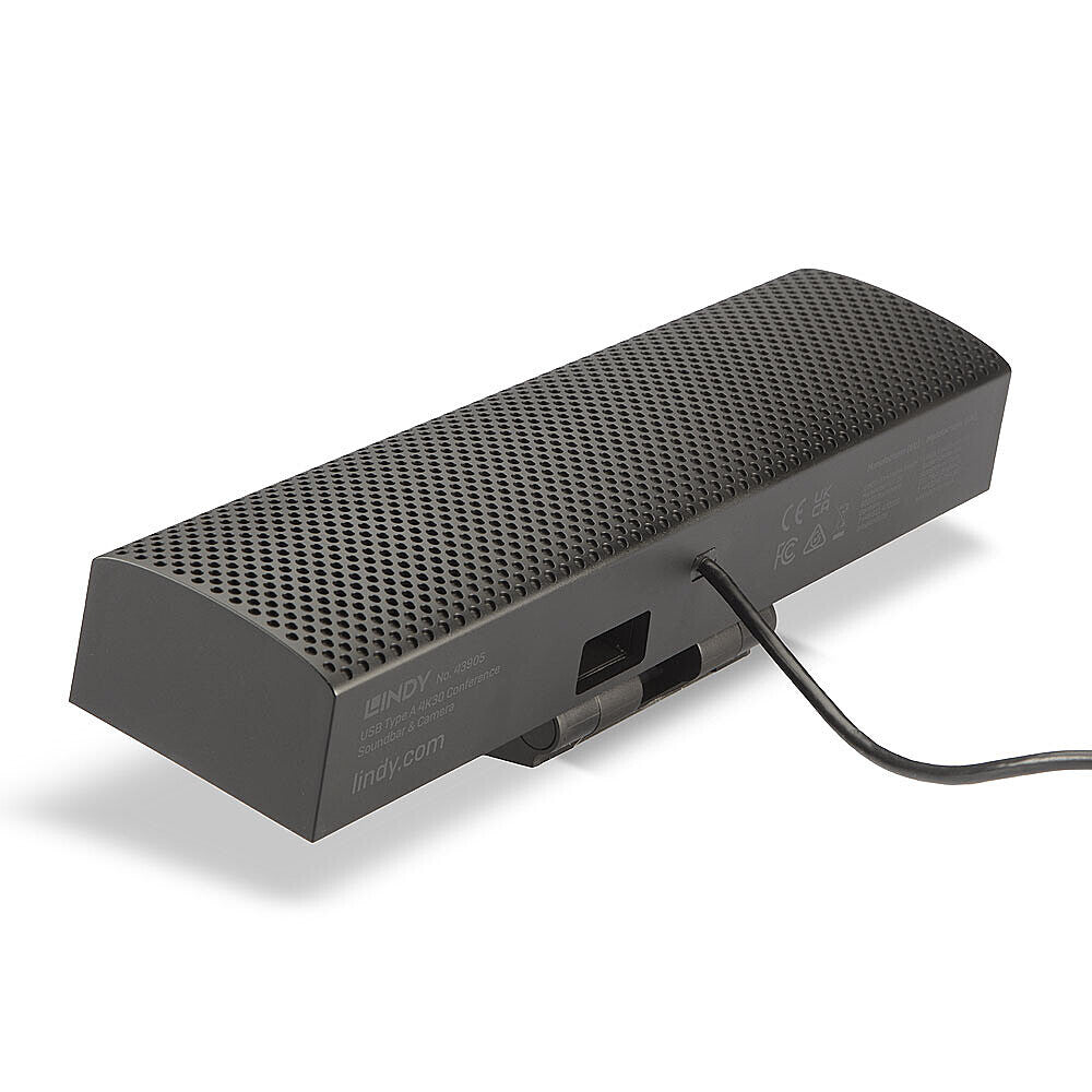 Lindy 4K30 - USB Conference Soundbar Webcam