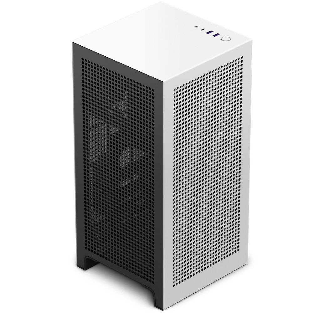 NZXT H1 - Compact Mini ITX Case in White - 750 W PSU Included