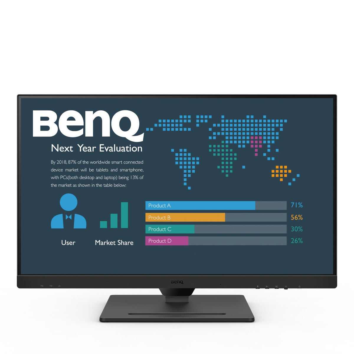 BenQ BL2790QT - 68.6 cm (27") 2560 x 1440p Quad HD LED Monitor