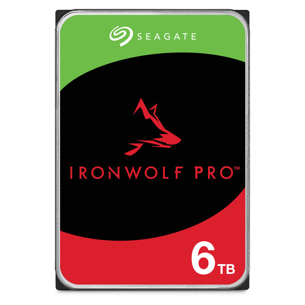Seagate IronWolf Pro 4 Pack - Serial ATA III 3.5" Internal hard drive - 6 TB