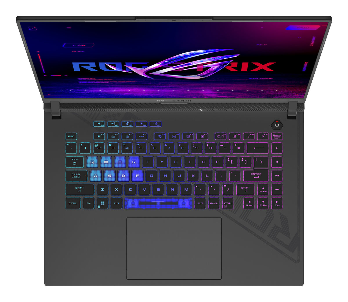 ASUS ROG Strix G16 Laptop - 40.6 cm (16") - Intel® Core™ i5-13450HX - 16 GB DDR5-SDRAM - 512 GB SSD - NVIDIA GeForce RTX 4060 - Wi-Fi 6E - Windows 11 Home - Black / Grey