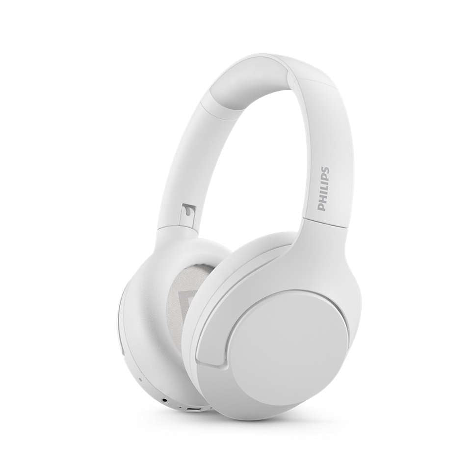 Philips TAH8506WT/00 headphones/headset Wireless Head-band Calls/Music USB Type-C Bluetooth White