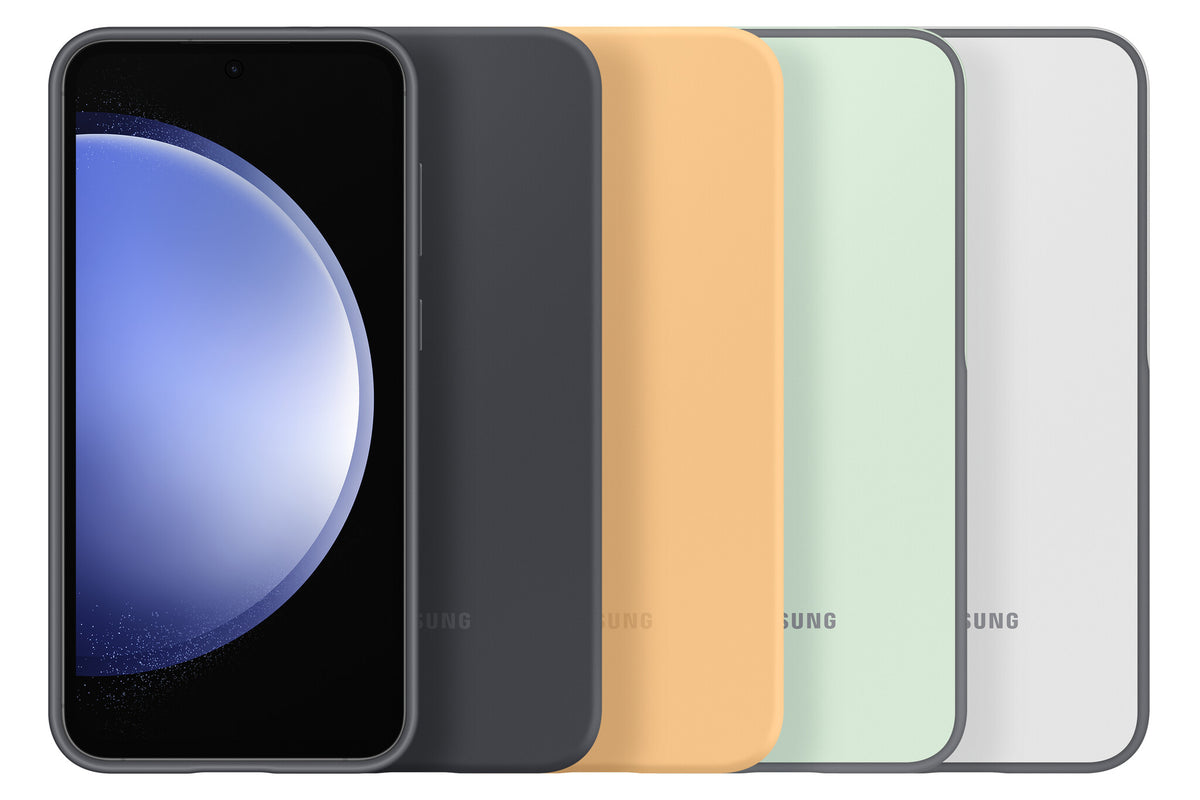 Samsung Silicone Case for Galaxy S23 FE in Apricot