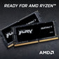 Kingston Technology FURY Impact - 32 GB 2 x 16 GB 2666MT/s DDR4 SO-DIMM memory module