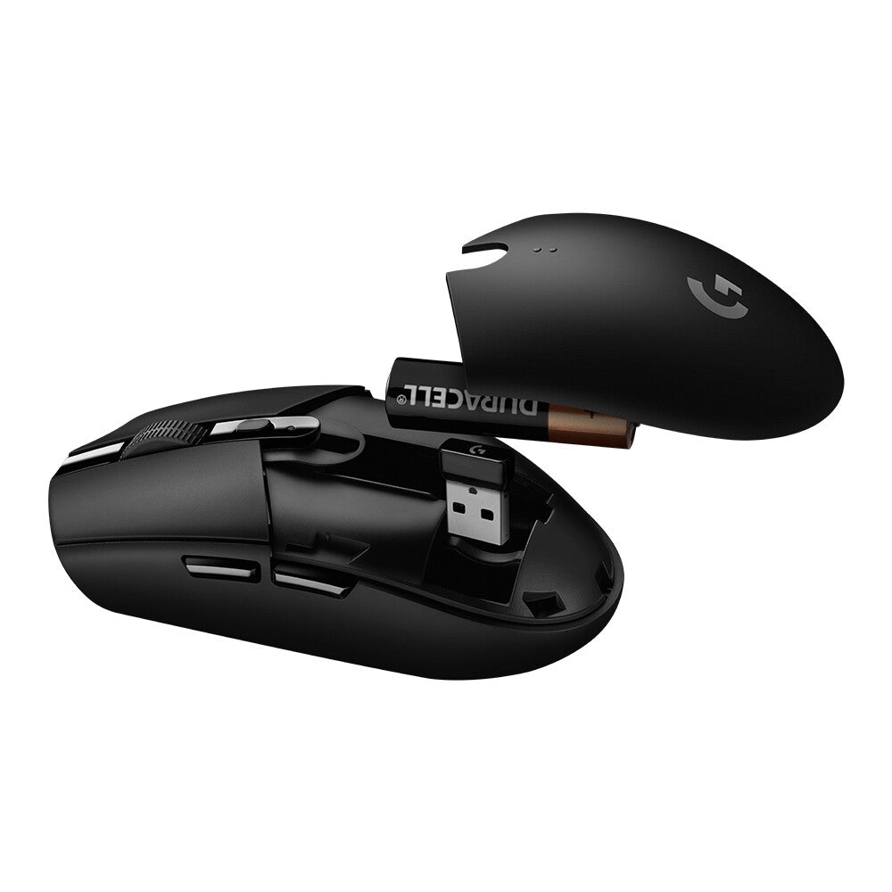 Logitech G - G305 LIGHTSPEED Wireless Gaming Mouse in Black - 12,000 DPI