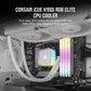 Corsair H100I Elite - All-in-one Liquid Processor Cooler in White - 120mm