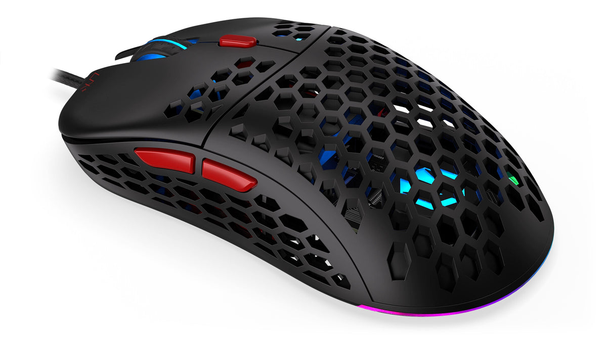 ENDORFY LIX Plus - USB Type-C Wired Optical Mouse in Black - 19,000 DPI