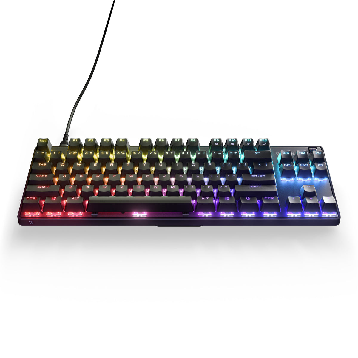 Steelseries Apex 9 TKL - USB Wired RGB Optical Keyboard in Black (QWERTY UK)