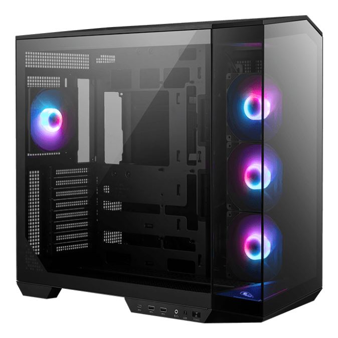 MSI MAG PANO 100R PZ - ATX Mid Tower Case in Black