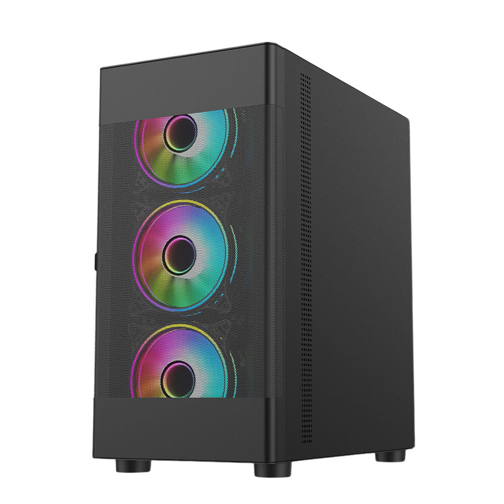 VIDA Zephyr - MicroATX Mid Tower Case in Black