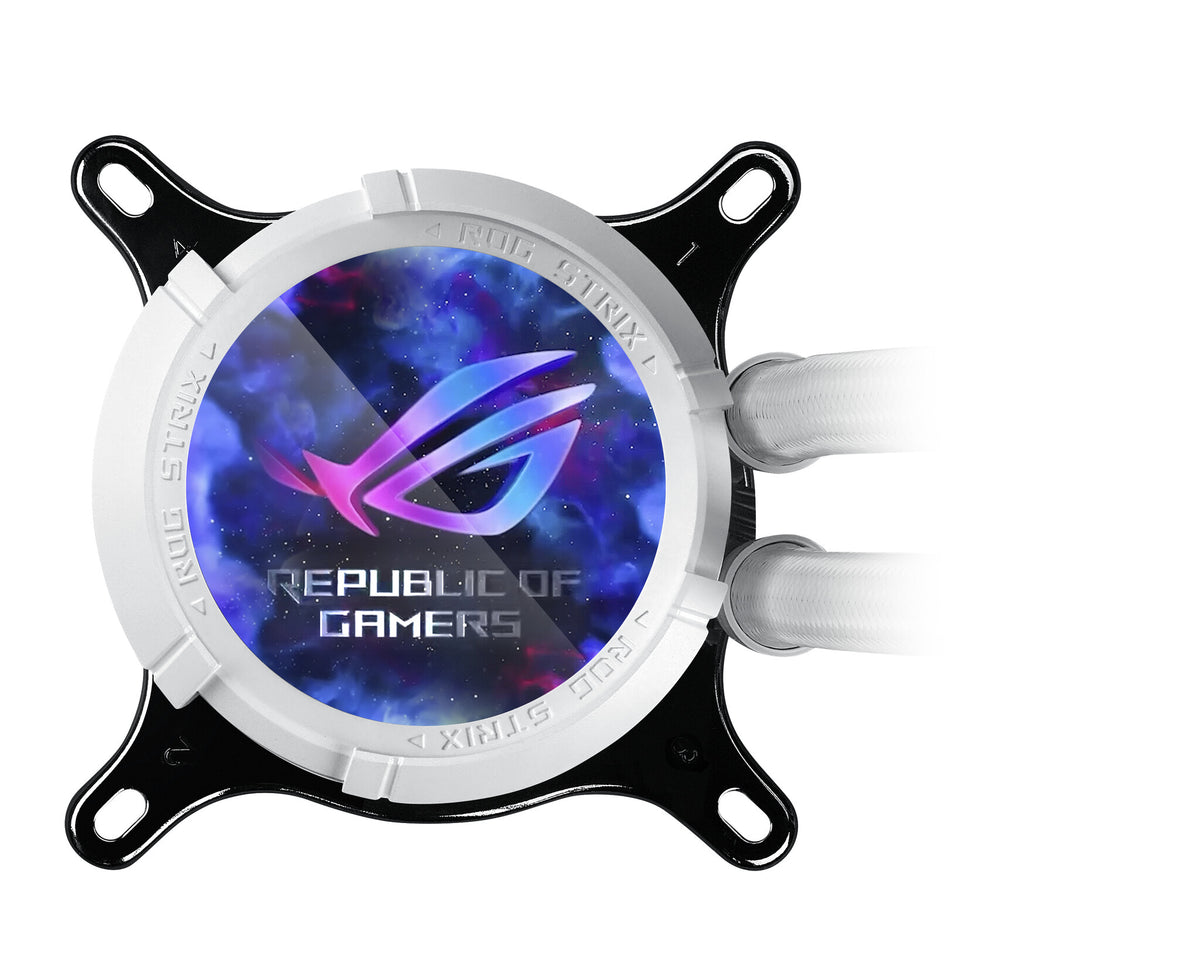 ASUS ROG Strix LC III 360 ARGB "White Edition" - All-in-one Liquid Processor Cooler - 360mm