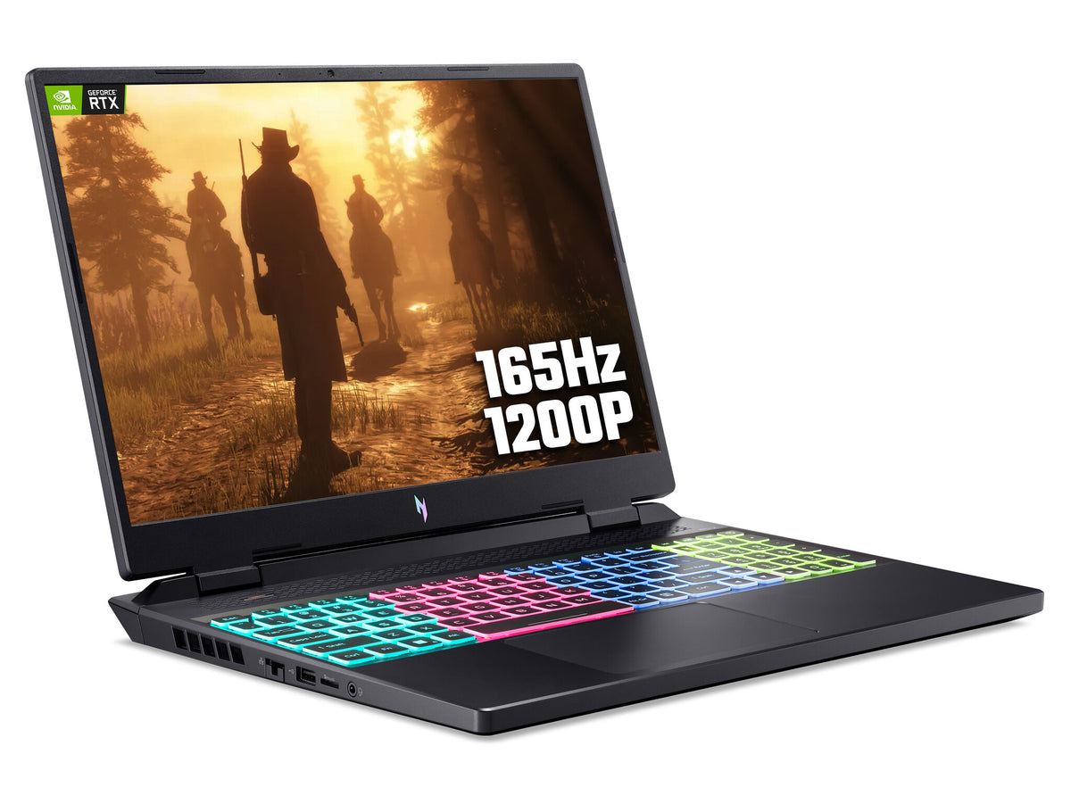 Acer Nitro 16 AN16-41 Gaming Laptop - 40.6 cm (16") - AMD Ryzen 7 7735HS - 16 GB DDR5-SDRAM - 1TB SSD - NVIDIA GeForce RTX 4060 - Windows 11 - Black