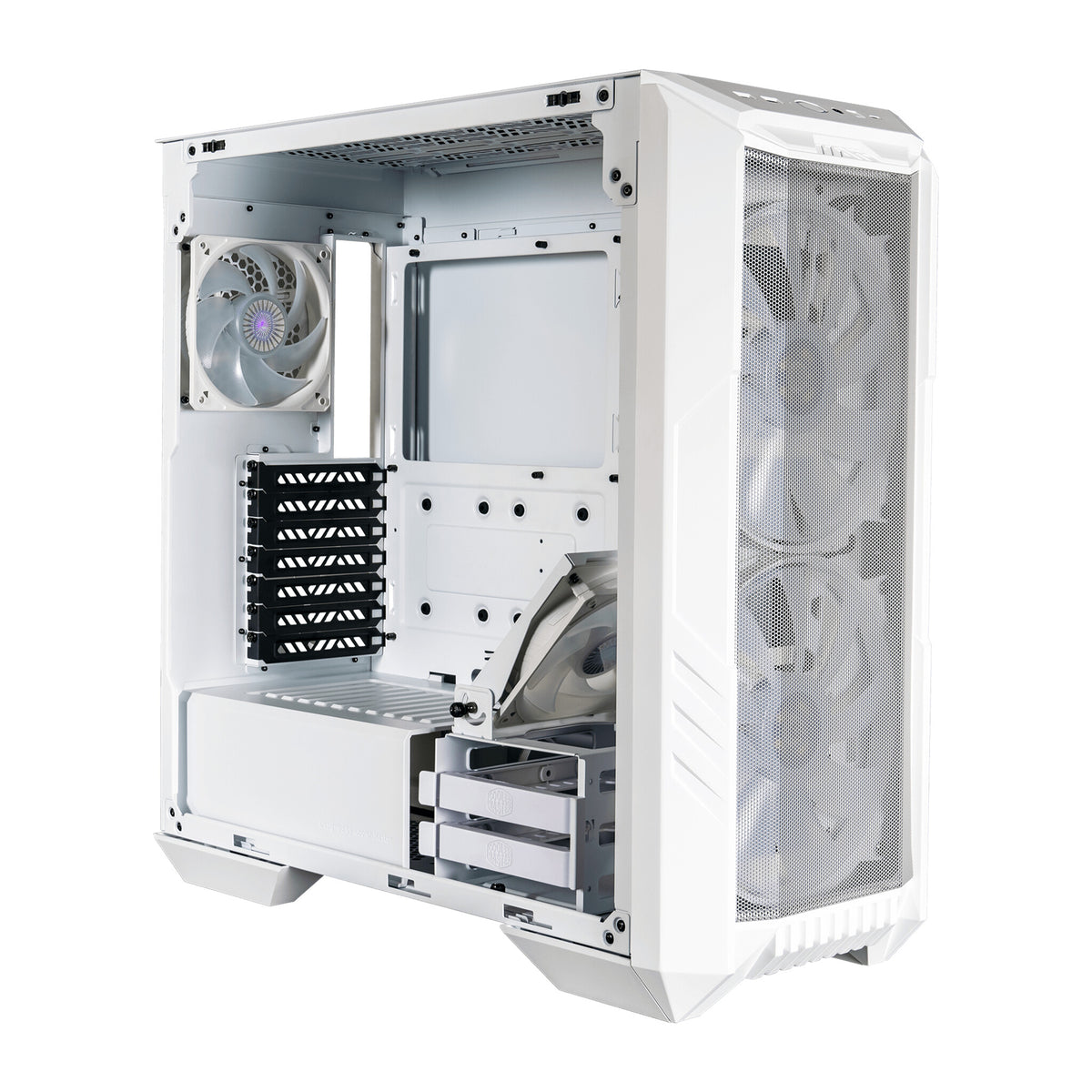 Cooler Master HAF 500 - ATX Mid Tower Case in White