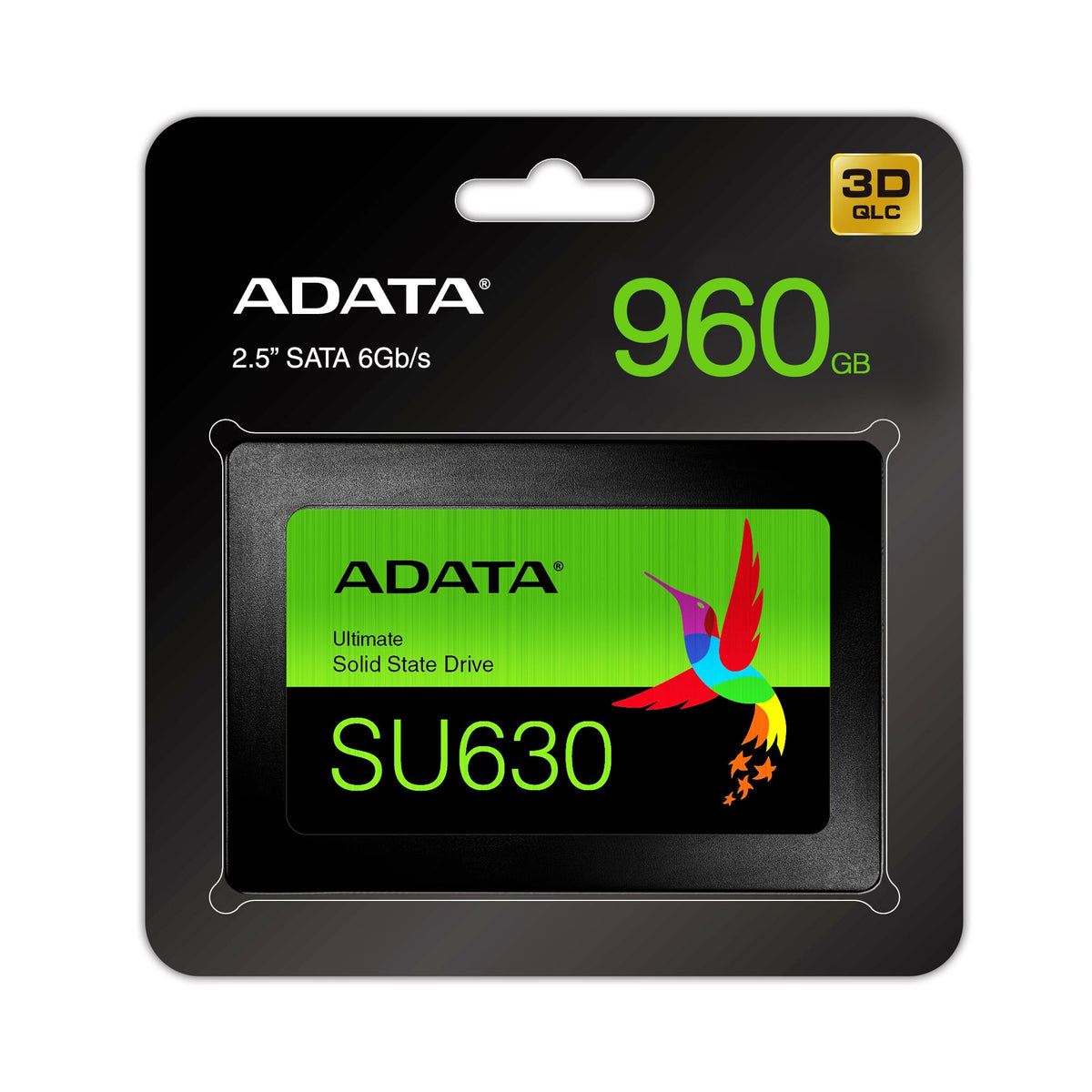 ADATA Ultimate SU630 - Serial ATA 3D2 QLC 2.5&quot; SSD - 960 GB