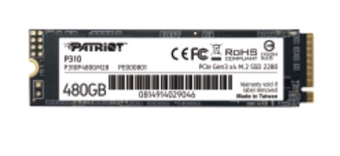 Patriot Memory P310 M.2 480 GB PCI Express 3.0 NVMe