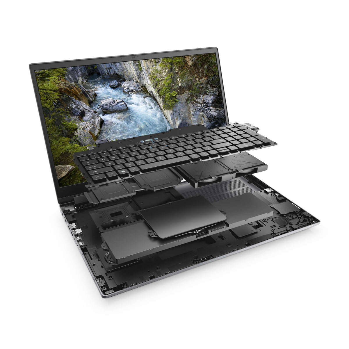 DELL Precision 7770 Laptop - 43.9 cm (17.3") - Intel® Core™ i7-12850HX - 32 GB DDR5-SDRAM - 1 TB SSD - NVIDIA RTX A3000 - Wi-Fi 6E - Windows 10 Pro - Grey