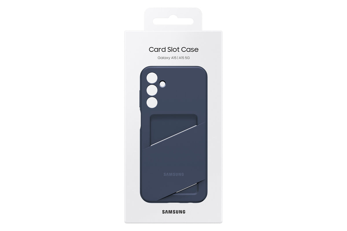 Samsung mobile phone card case for Galaxy A15 (5G) in Navy