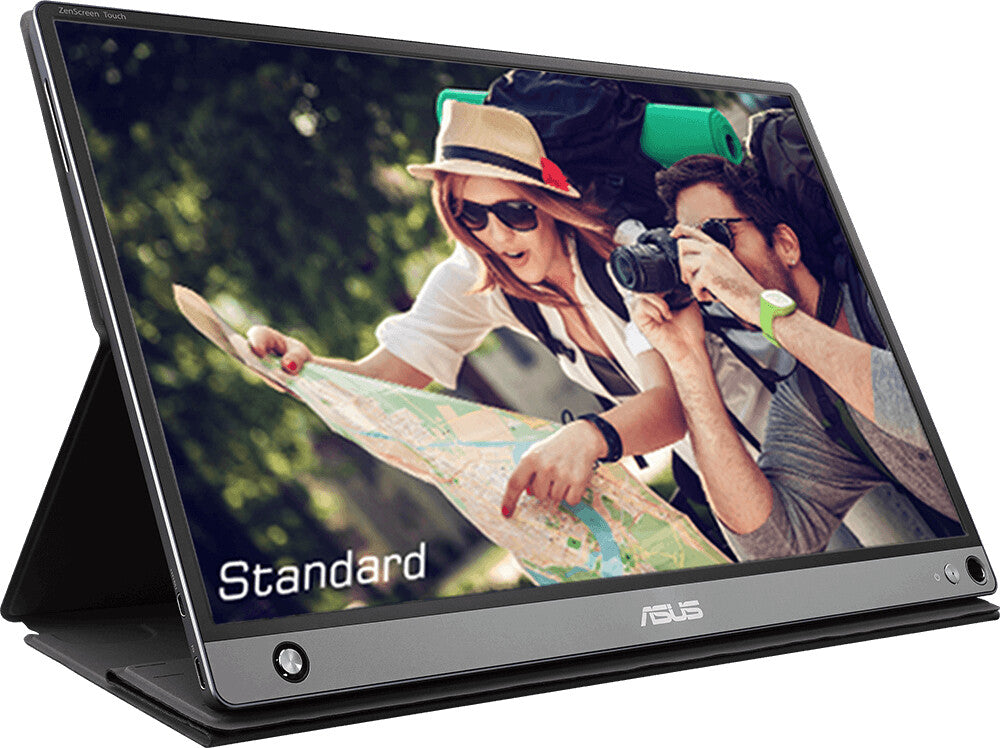 ASUS MB16AMT - 39.6 cm (15.6") - 1920 x 1080 pixels Full HD LED Touchscreen Monitor