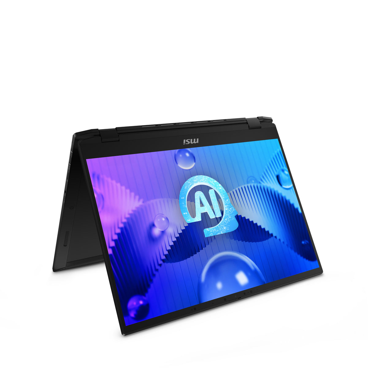 MSI Summit E16 AI Evo Hybrid (2-in-1) - 40.6 cm (16") - Touchscreen - Intel Core Ultra 7 155H - 32 GB LPDDR5-SDRAM - 1 TB SSD - Wi-Fi 7 - Windows 11 Pro - Black