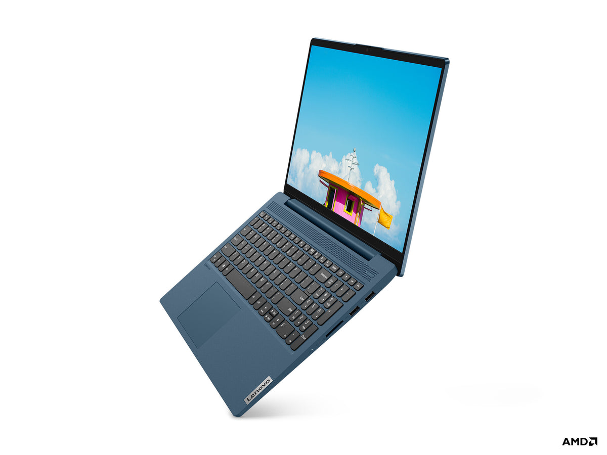 Lenovo IdeaPad 5 Laptop - 39.6 cm (15.6&quot;) - AMD Ryzen™ 7 5700U - 8 GB DDR4-SDRAM - 512 GB SSD - Wi-Fi 5 - Windows 11 Home in S mode - Blue