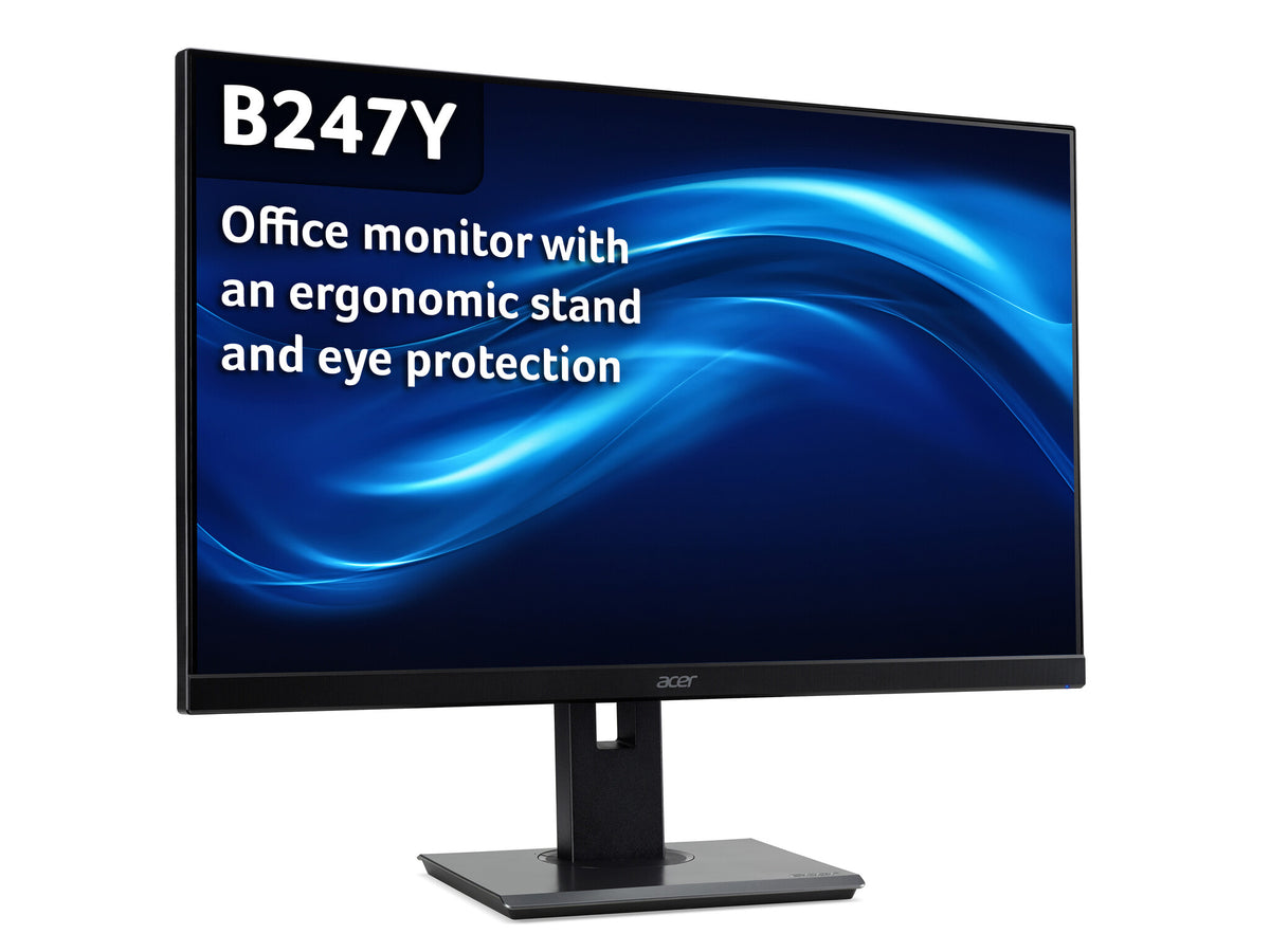 Acer B7 B247Y - 60.5 cm (23.8") - 1920 x 1080 pixels FHD LCD Monitor