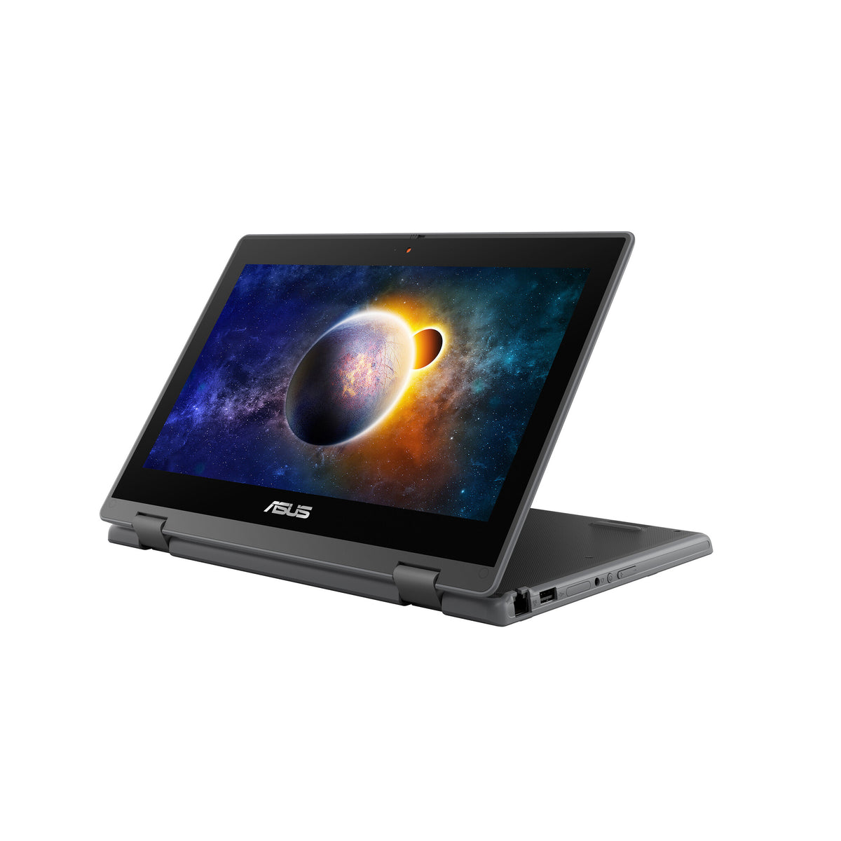 ASUS BR1100F-CS41XAS-3Y Hybrid (2-in-1) - 29.5 cm (11.6&quot;) - Touchscreen - Intel® Celeron® N4500 - 4 GB DDR4-SDRAM - 128 GB SSD - Wi-Fi 6 - Windows 11 Pro Education - Grey