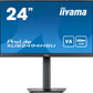 iiyama ProLite XUB2494HSU-B2 - 60.5 cm (23.8") - 1920 x 1080 pixels FHD LED Monitor