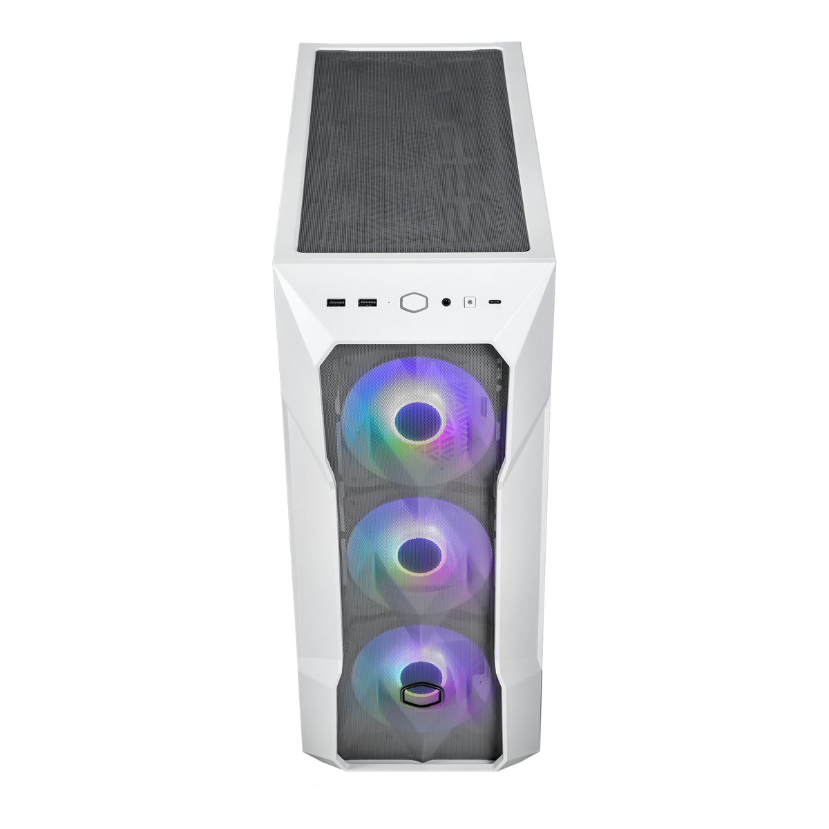 Cooler Master MasterBox TD500 Mesh V2 - ATX Mid Tower Case in White