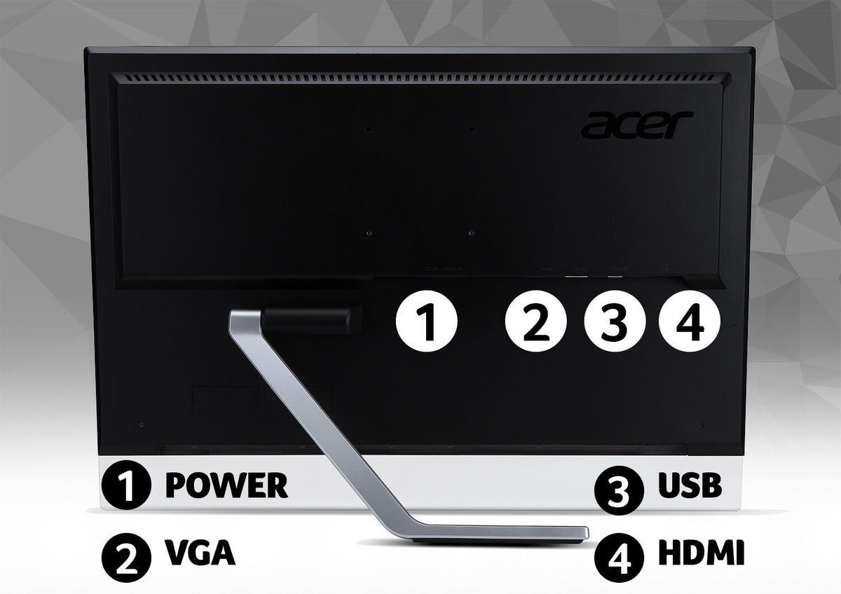 Acer T2 T232HLA - 58.4 cm (23&quot;) - 1920 x 1080 pixels FHD LED Touchscreen Monitor