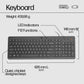 Hewlett Packard 150 - USB Wired Keyboard