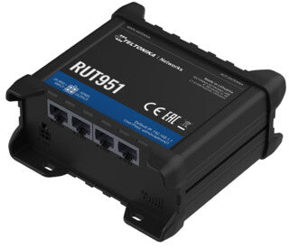 Teltonika RUT951 - WiFi 4 3G/4G LTE Cat 4 Cellular Network Router