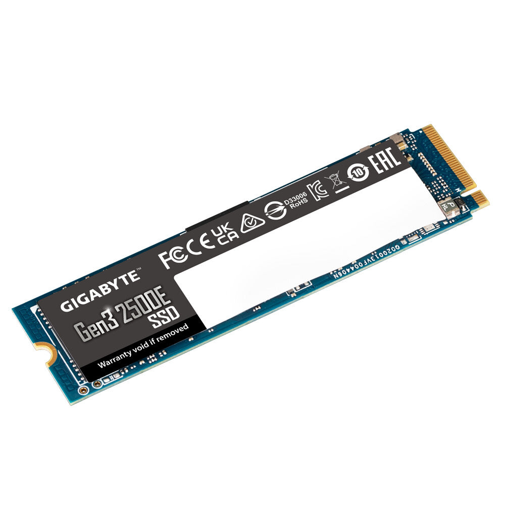 GIGABYTE Gen3 2500E - PCI Express 3.0 NVMe 3D NAND M.2 SSD - 1 TB