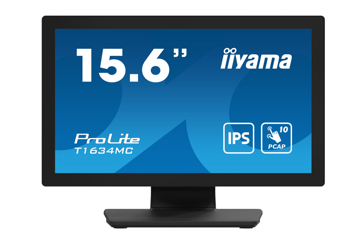 iiyama ProLite T1634MC-B1S - 39.6 cm (15.6") - 1920 x 1080 pixels FHD LED Touchscreen Monitor