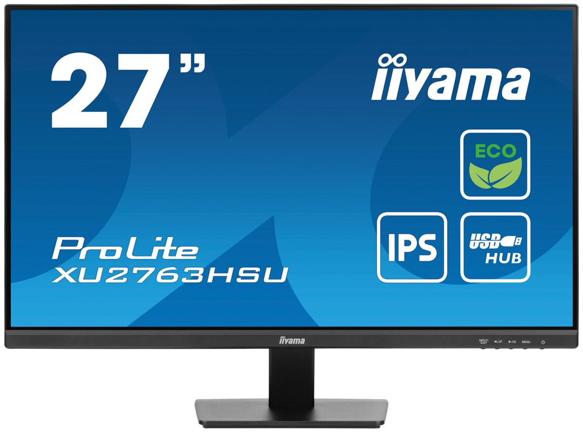 iiyama ProLite XU2763HSU-B1 computer monitor 68.6 cm (27&quot;) 1920 x 1080 pixels Full HD LED Black