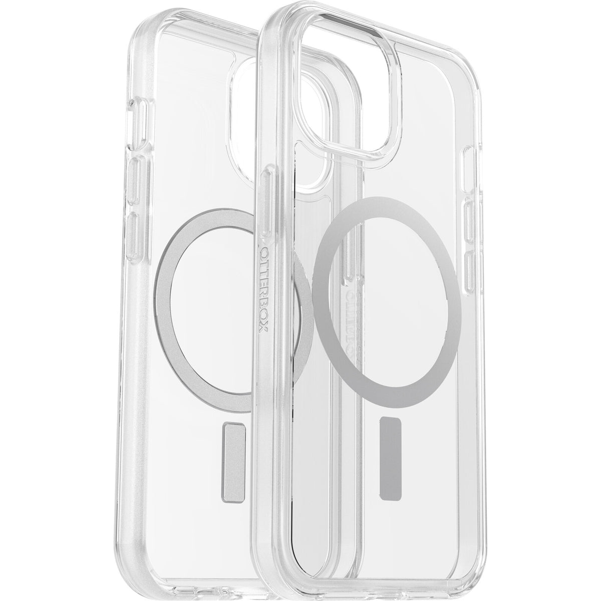 OtterBox Symmetry Clear Series with MagSafe for iPhone 15 in Clear