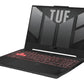 ASUS TUF Gaming A15 Laptop - 39.6 cm (15.6") - AMD Ryzen™ 5 7535HS - 16 GB DDR5-SDRAM - 512 GB SSD - NVIDIA GeForce RTX 4060 - Wi-Fi 6 - Windows 11 Home - Black / Grey