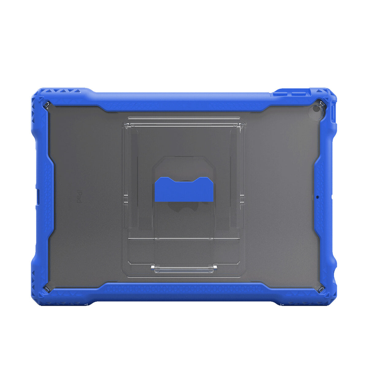 MAXCases Shield Extreme-X Cover for 10.2" iPad in Blue / Transparent