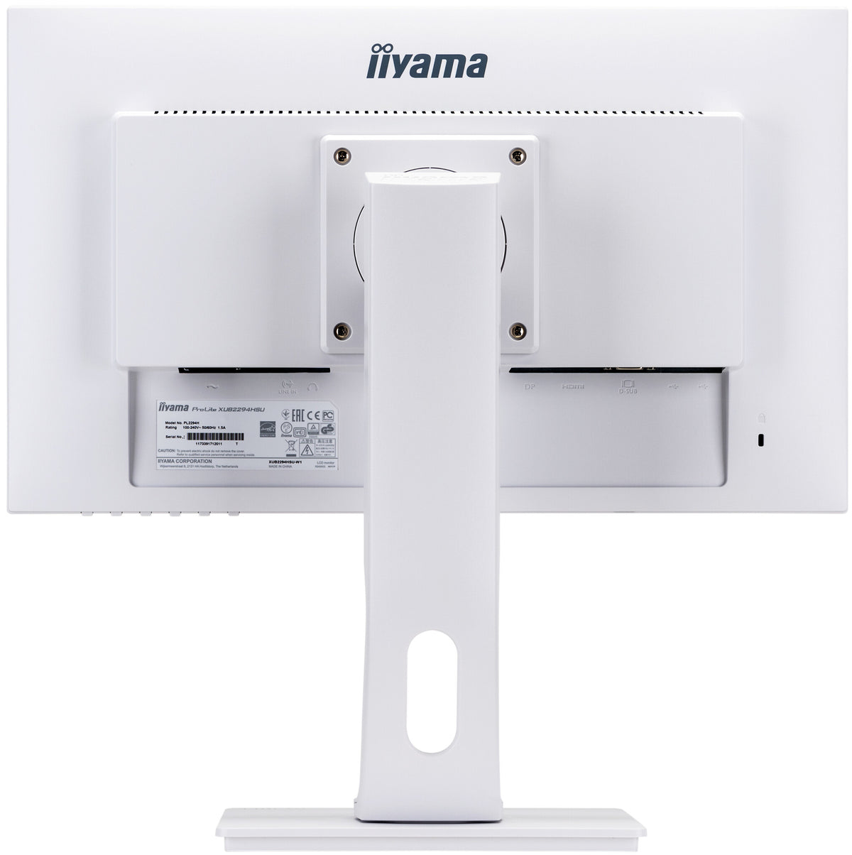 iiyama ProLite XUB2294HSU-W1 - 54.6 cm (21.5") - 1920 x 1080 pixels FHD LED Monitor