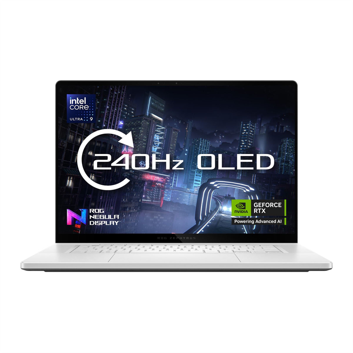 ASUS ROG Zephyrus G16 GU605CR-QR110W Intel Core Ultra 9 285H Laptop 40.6 cm (16") WQXGA 32 GB LPDDR5x-SDRAM 2 TB SSD NVIDIA GeForce RTX 5070 Ti Wi-Fi 7 (802.11be) Windows 11 Home White