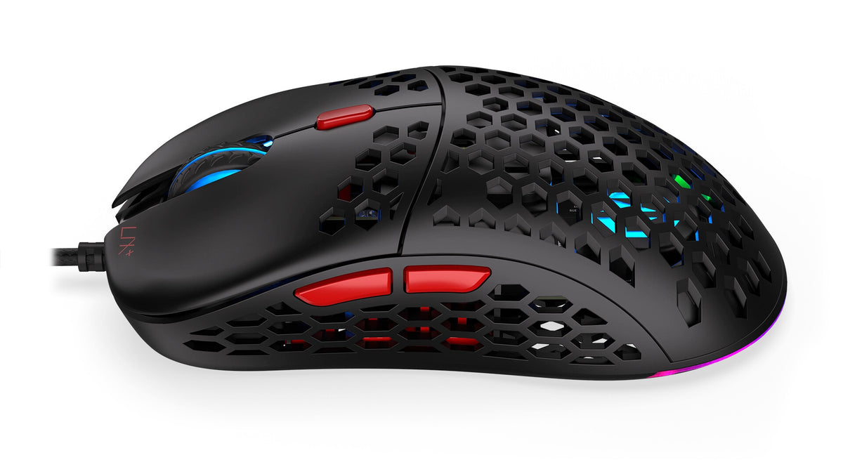 ENDORFY LIX Plus - USB Type-C Wired Optical Mouse in Black - 19,000 DPI