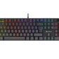 Sandberg E-Sports - USB Wired RGB Mechanical Gaming Keyboard in Black (QWERTY UK)