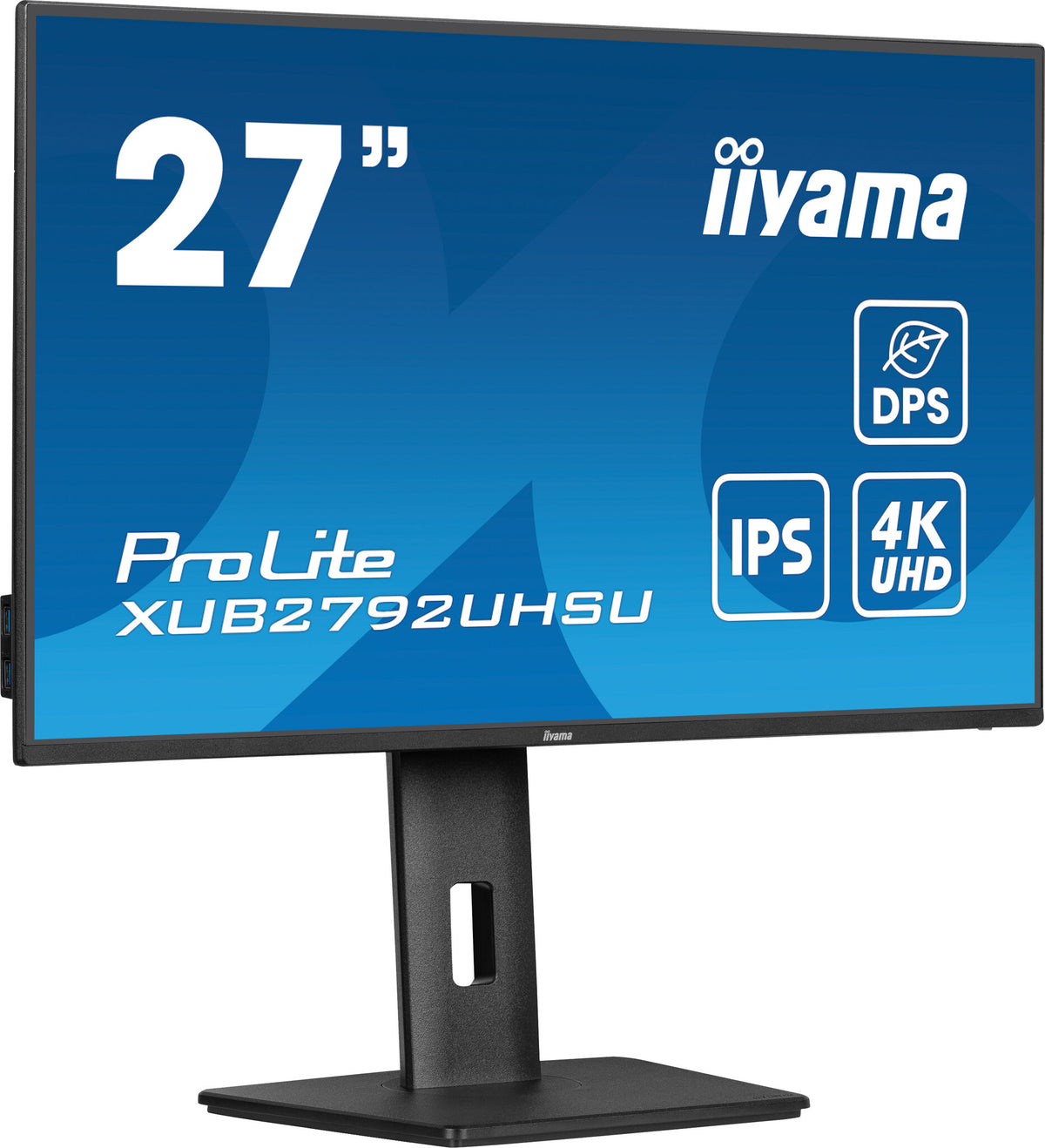 iiyama ProLite XUB2792UHSU-B6 - 68.6 cm (27") - 3840 x 2160 pixels Dual UHD LED Monitor